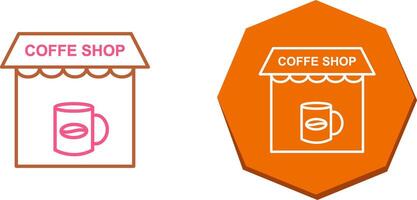 Coffee Shop Icon Design vector