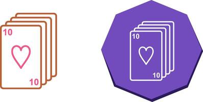 Deck of Cards Icon Design vector