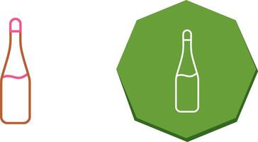 Champagne Bottle Icon Design vector