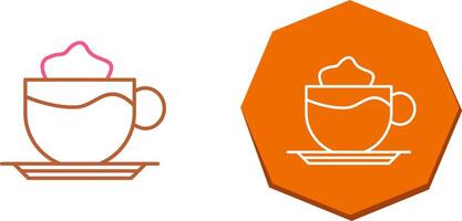 latté icono diseño vector