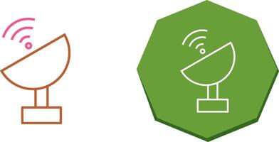Unique Satellite Icon Design vector