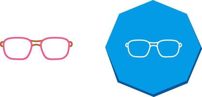 Glasses Icon Design vector