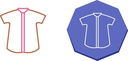 Check Shirt Icon Design vector