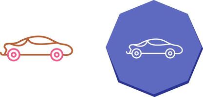 Sports Car Icon Design vector