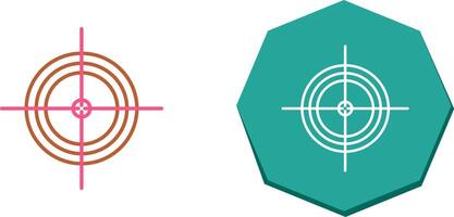 Unique Target Icon Design vector