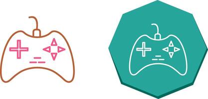 Unique Gaming Console Icon Design vector