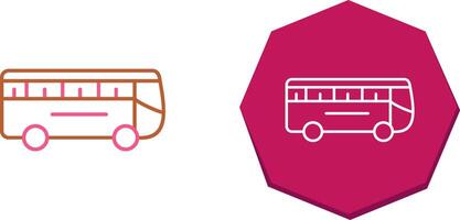 Bus Icon Design vector