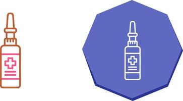 Nasal Spray Icon Design vector