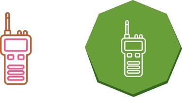 Walki Talkie Icon Design vector