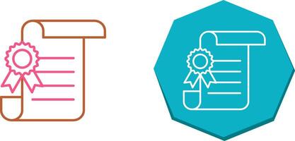 Legal Paper Icon Design vector