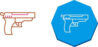 diseño de icono de pistola vector