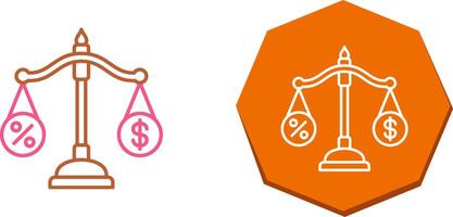 Scale Icon Design vector