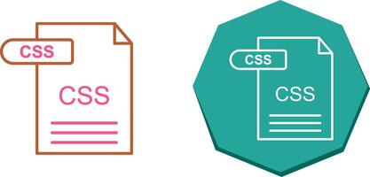 CSS Icon Design vector