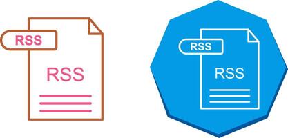 RSS Icon Design vector