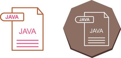 Java Icon Design vector