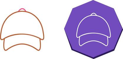 Cap Icon Design vector