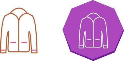 Men's Jacket Icon Design vector