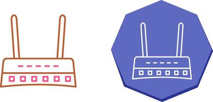 Router Icon Design vector