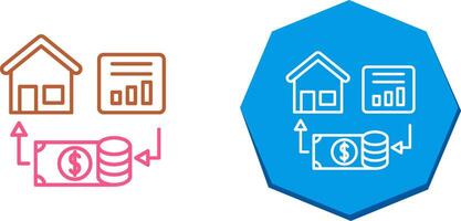 Investment Icon Design vector
