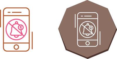 Silent Icon Design vector