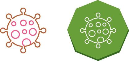 Virus Icon Design vector