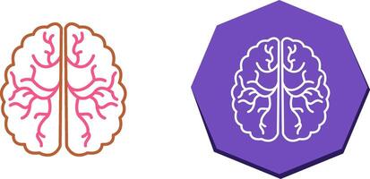 diseño de icono de cerebro vector