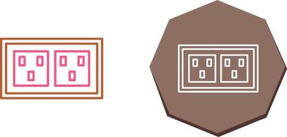 Socket Icon Design vector