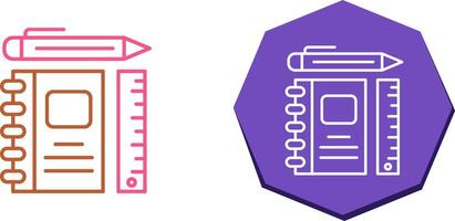 Learning Tools Icon Design vector