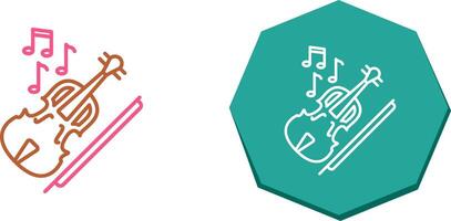 Violin Icon Design vector