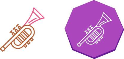 Trumpet Icon Design vector