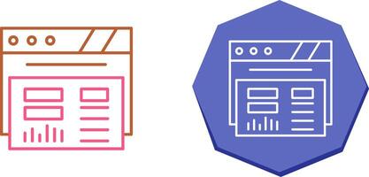 Dashboard Icon Design vector