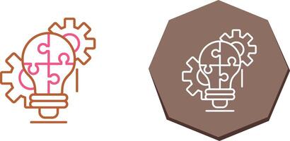 Problem Solving Icon Design vector