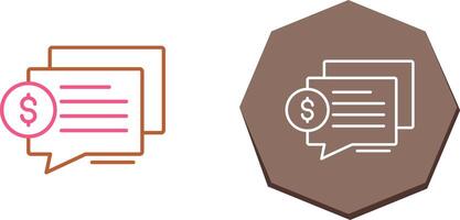Dialog Icon Design vector
