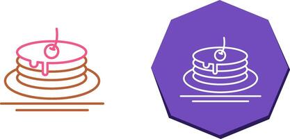 Pancake Icon Design vector