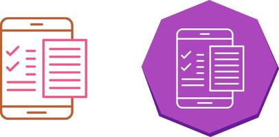 Check List Icon Design vector