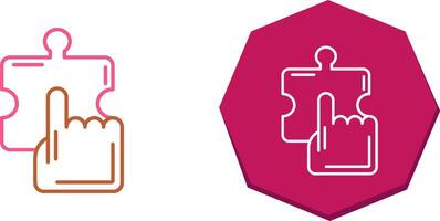Quick Selection Icon Design vector