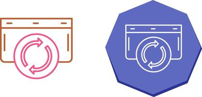 Refresh Icon Design vector