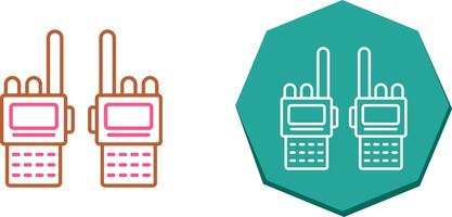 Walkie Talkie Icon Design vector