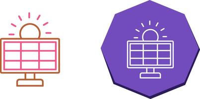 Solar System Icon Design vector