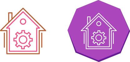 Home Automation Icon Design vector