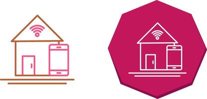 Home Automation Icon Design vector