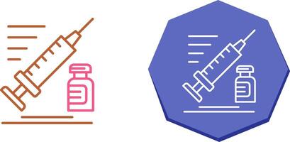 Syringe Icon Design vector