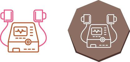 Defribillator Icon Design vector