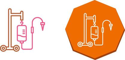 Intravenous Icon Design vector