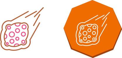 Meteorite Icon Design vector
