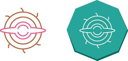 Black Hole Icon Design vector