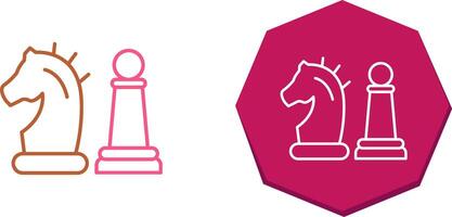 Chess Piece Icon Design vector