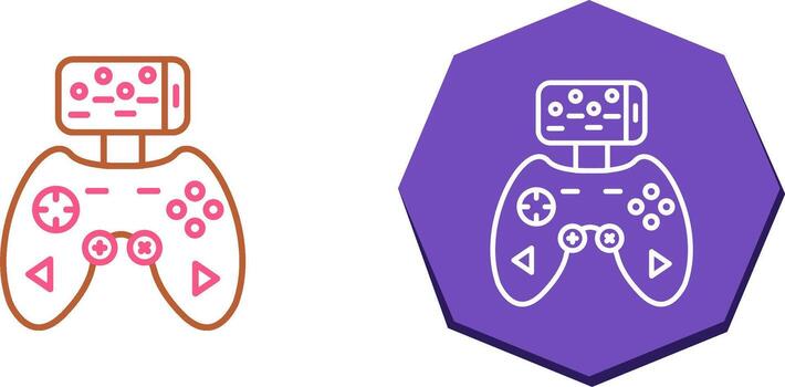 Game Controller Icon Design vector