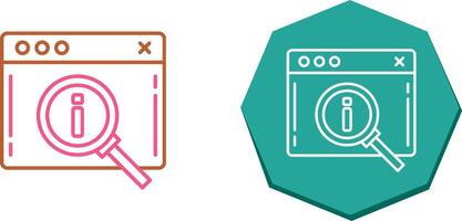Search Icon Design vector