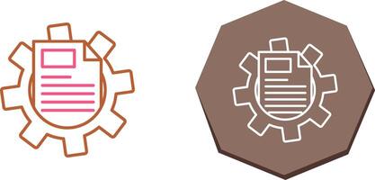 Cogwheel Icon Design vector